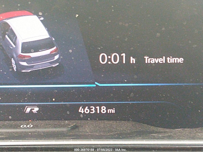 2019 VOLKSWAGEN GOLF R - WVWVA7AU3KW230015