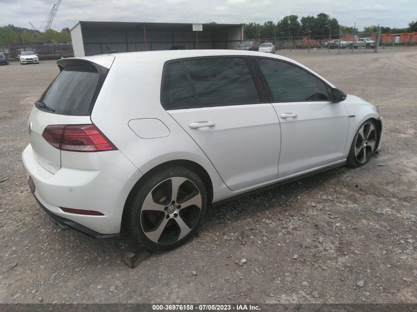 2019 VOLKSWAGEN GOLF R - WVWVA7AU3KW230015