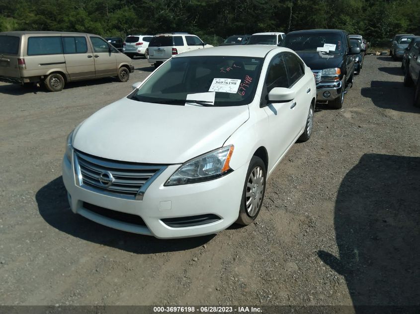 2014 NISSAN SENTRA S/FE+ S/SV/FE+ SV/SR/SL - 3N1AB7AP7EL679488
