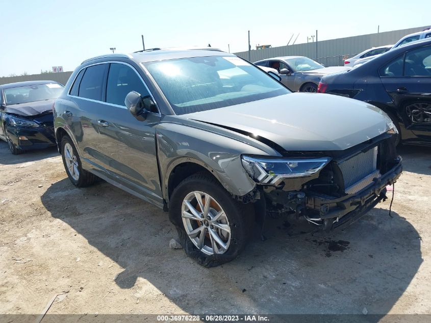 VIN WA1DECF37P1071474 2023 AUDI Q3 no.1