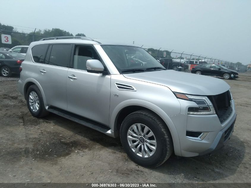2022 NISSAN ARMADA SV - JN8AY2AC9N9163206