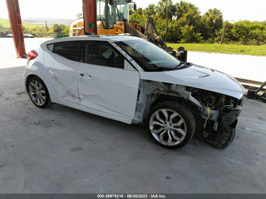 2014 HYUNDAI VELOSTER - KMHTC6ADZEU185222