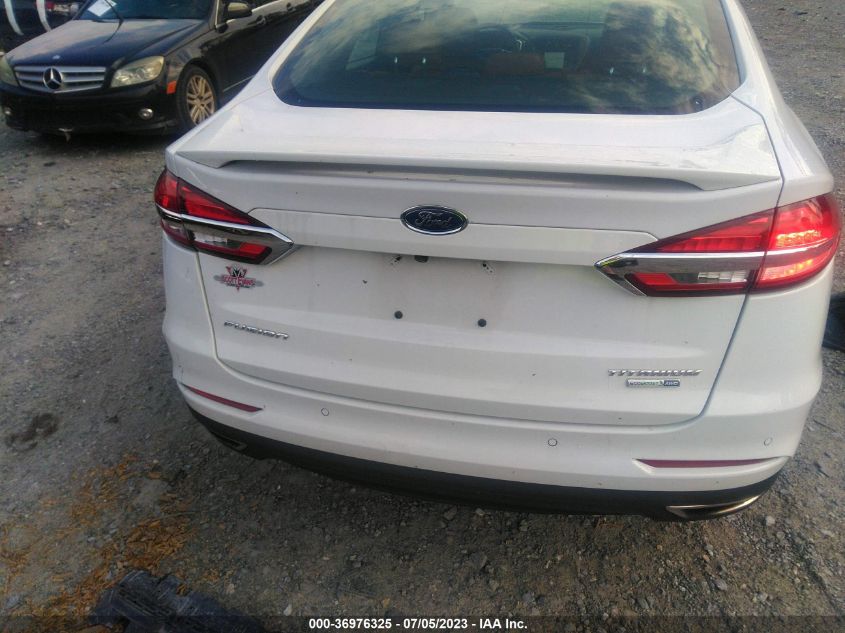 2020 FORD FUSION TITANIUM - 3FA6P0D90LR193159