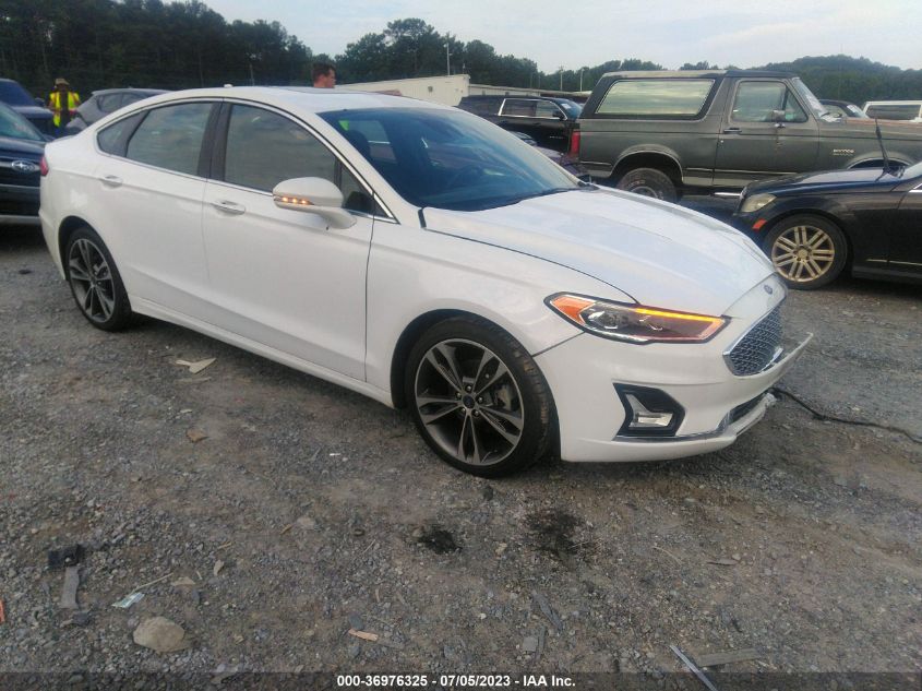 2020 FORD FUSION TITANIUM - 3FA6P0D90LR193159