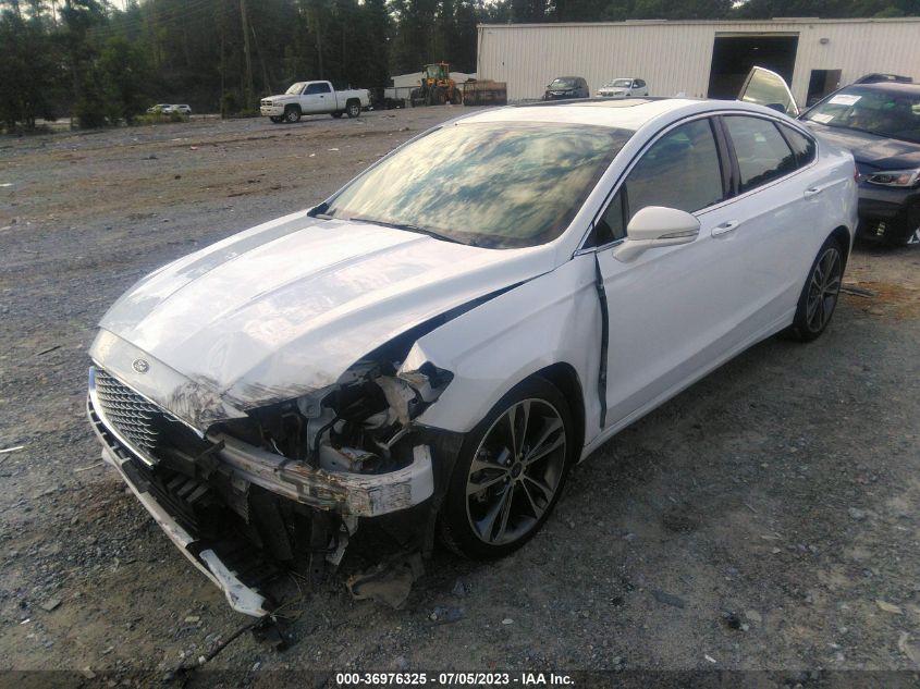 2020 FORD FUSION TITANIUM - 3FA6P0D90LR193159