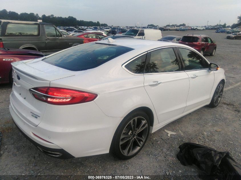 2020 FORD FUSION TITANIUM - 3FA6P0D90LR193159