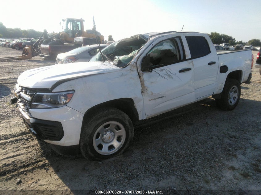 VIN 1GCGSBEN9N1323716 2022 CHEVROLET COLORADO