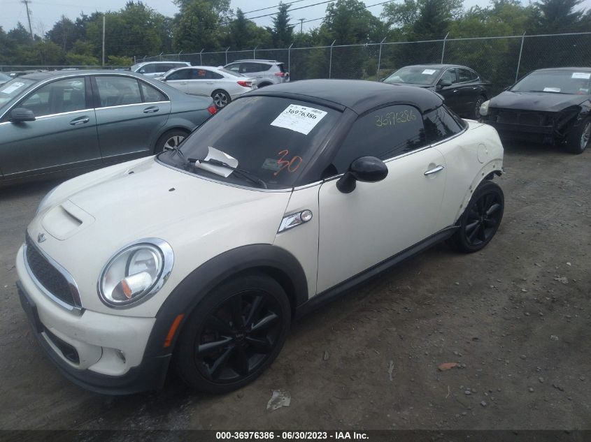 2015 MINI COOPER COUPE S WMWSX3C58FT773106