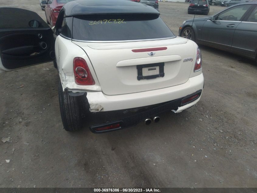 2015 MINI COOPER COUPE S WMWSX3C58FT773106
