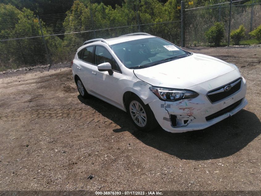 2017 SUBARU IMPREZA PREMIUM - 4S3GTAB67H3709905