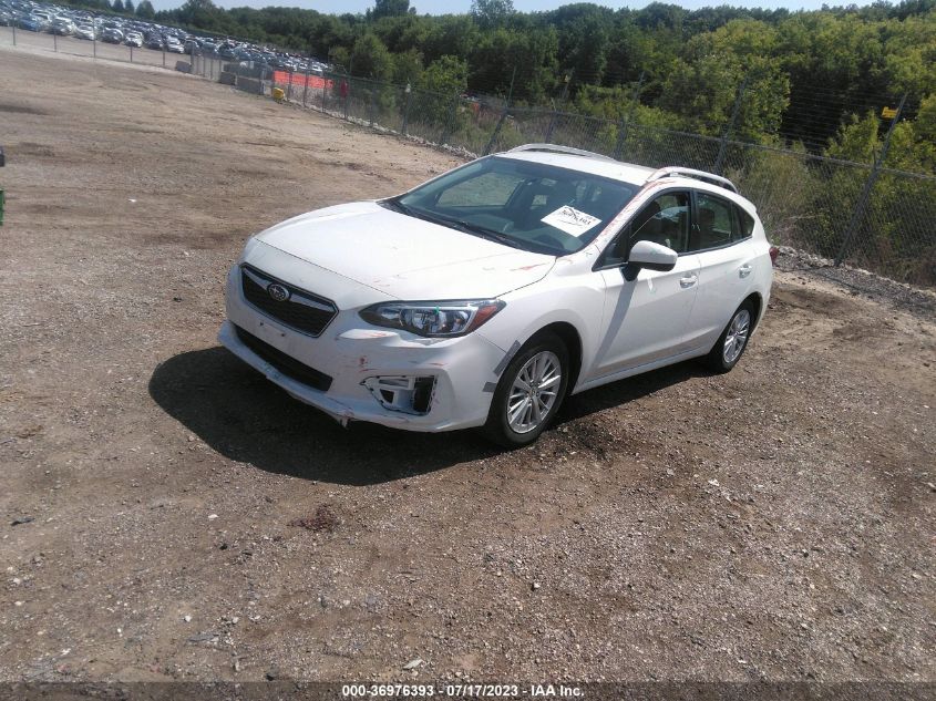 2017 SUBARU IMPREZA PREMIUM - 4S3GTAB67H3709905