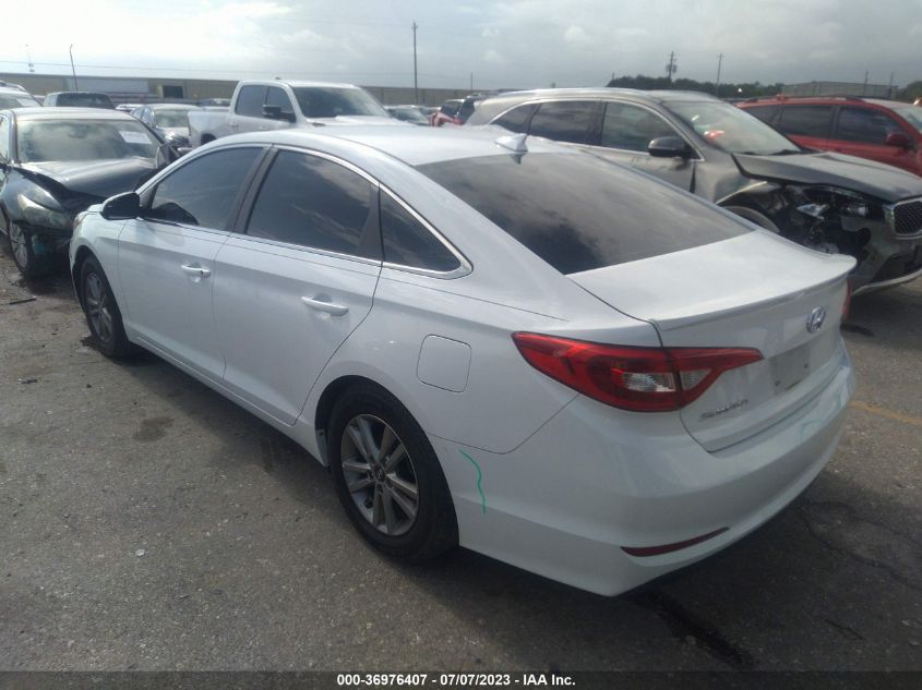 2016 HYUNDAI SONATA 2.4L SE - 5NPE24AFXGH373604