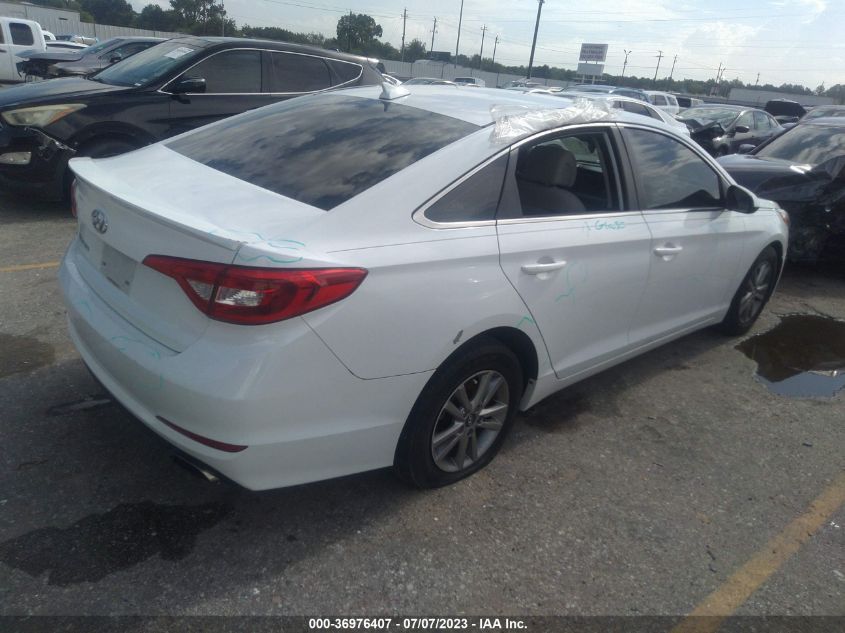 2016 HYUNDAI SONATA 2.4L SE - 5NPE24AFXGH373604