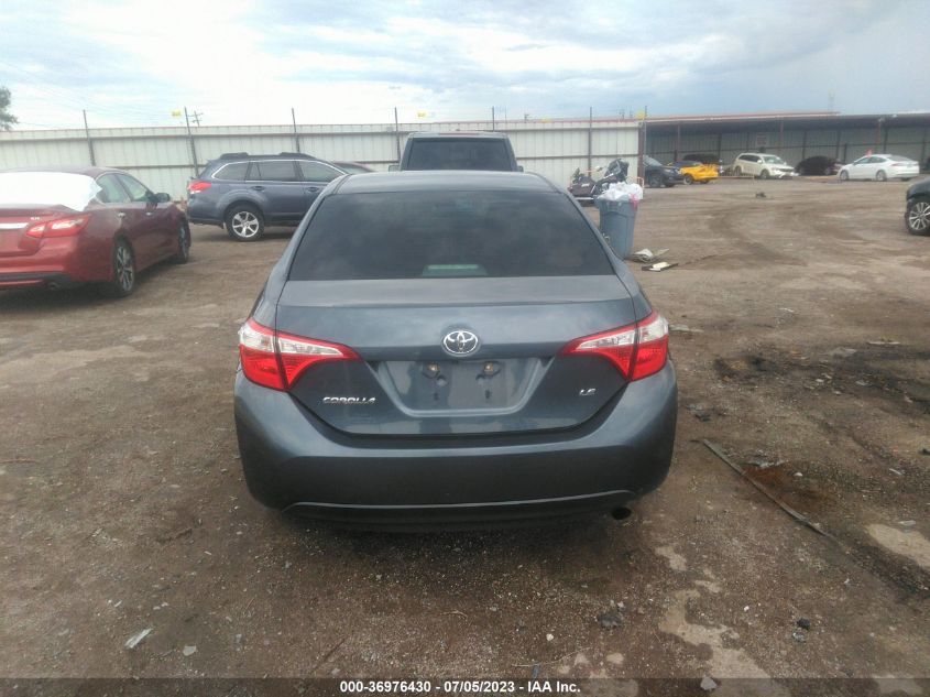 2016 TOYOTA COROLLA LE - 2T1BURHE3GC486370