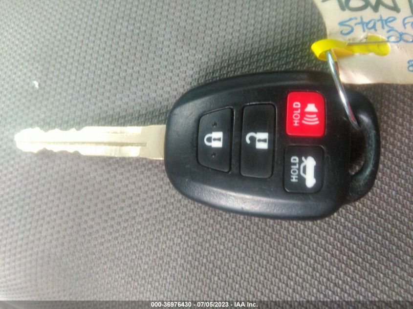 2016 TOYOTA COROLLA LE - 2T1BURHE3GC486370
