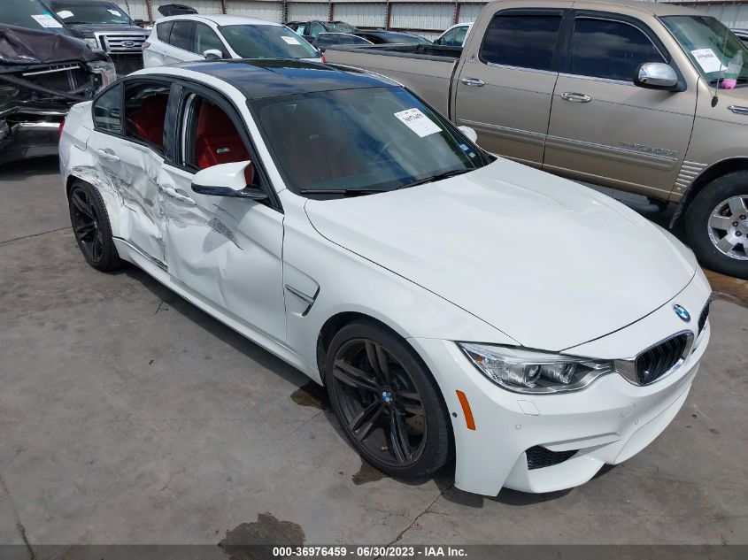 2016 BMW M3 - WBS8M9C54G5E68194