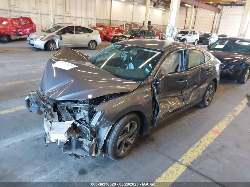 2019 HONDA INSIGHT EX 19XZE4F50KE032363