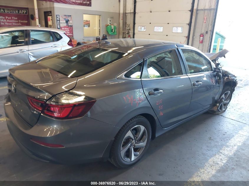 2019 HONDA INSIGHT EX 19XZE4F50KE032363