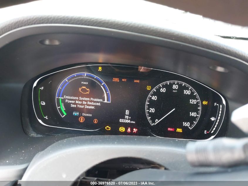 2019 HONDA INSIGHT EX 19XZE4F50KE032363