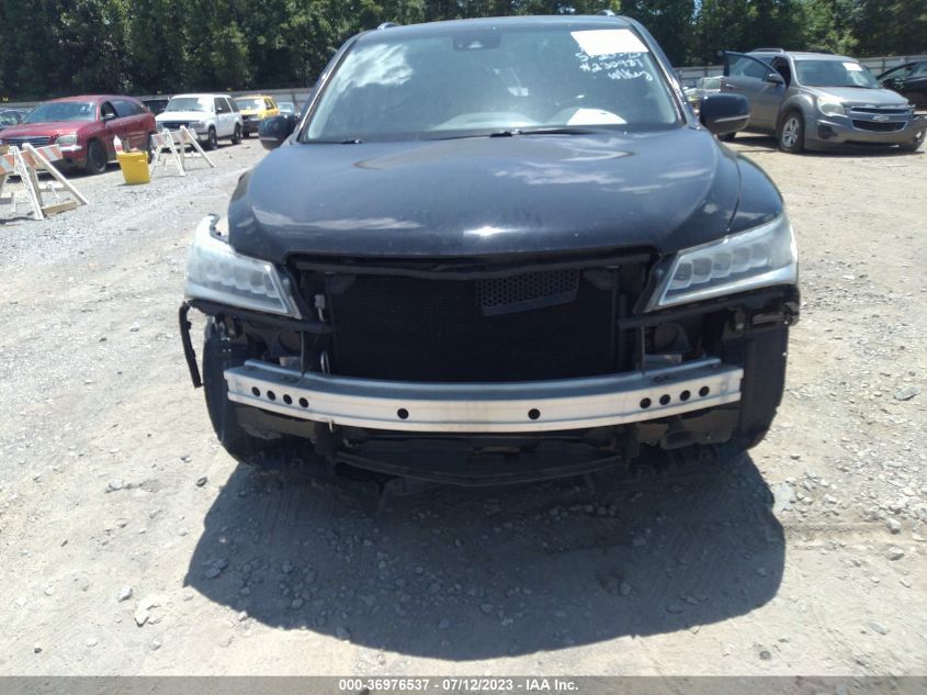 2016 ACURA MDX W/TECH/W/TECH - 5FRYD3H49GB016501