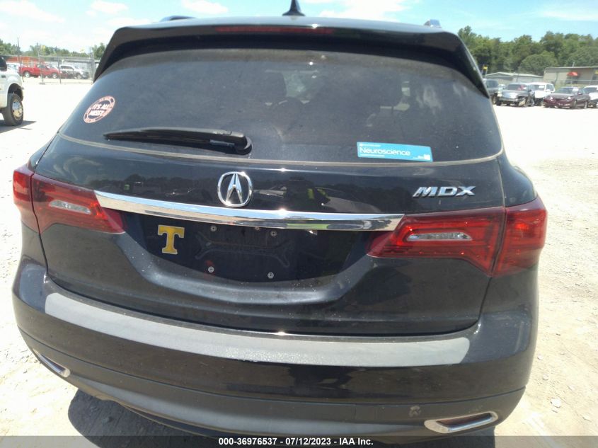 2016 ACURA MDX W/TECH/W/TECH - 5FRYD3H49GB016501