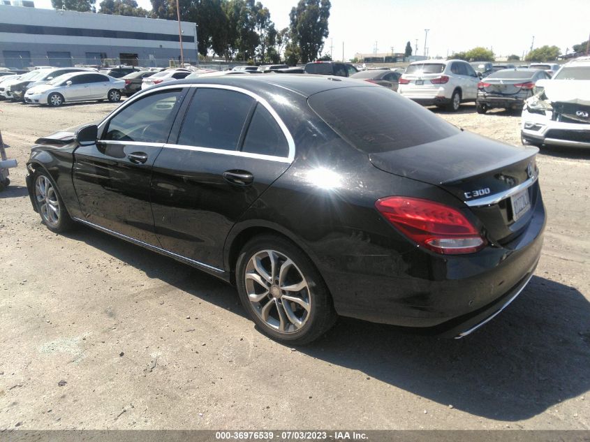2015 MERCEDES-BENZ C-CLASS C 300 - 55SWF4JB1FU066226