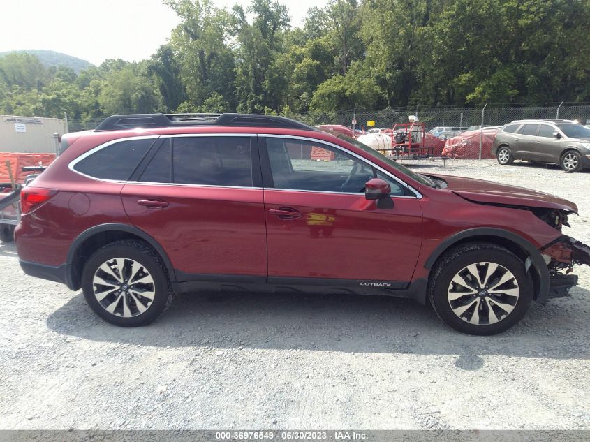 2017 SUBARU OUTBACK LIMITED - 4S4BSENC6H3434223
