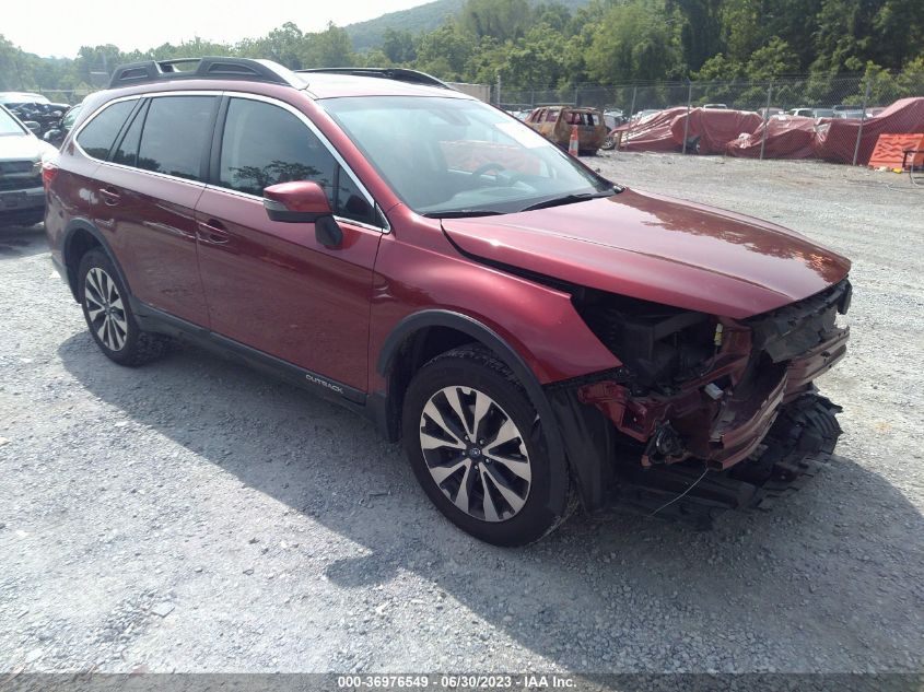 2017 SUBARU OUTBACK LIMITED - 4S4BSENC6H3434223