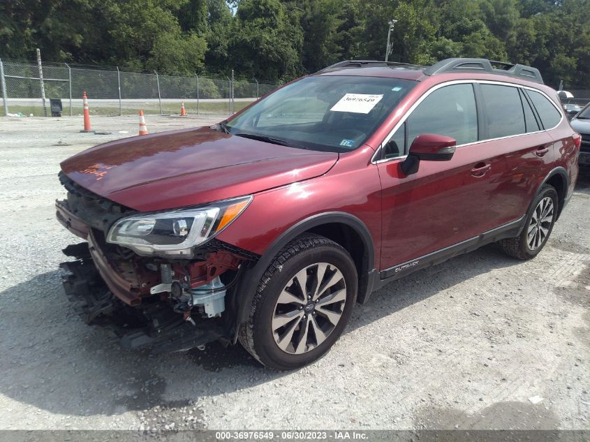 2017 SUBARU OUTBACK LIMITED - 4S4BSENC6H3434223