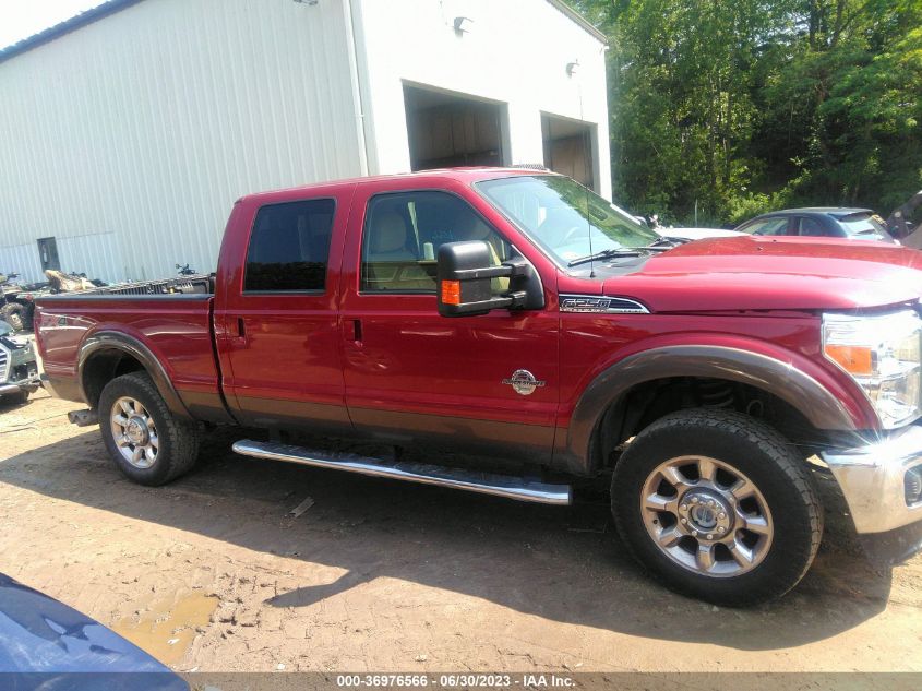2015 FORD SUPER DUTY F-250 SRW LARIAT/PLATINUM - 1FT7W2BT5FED52650