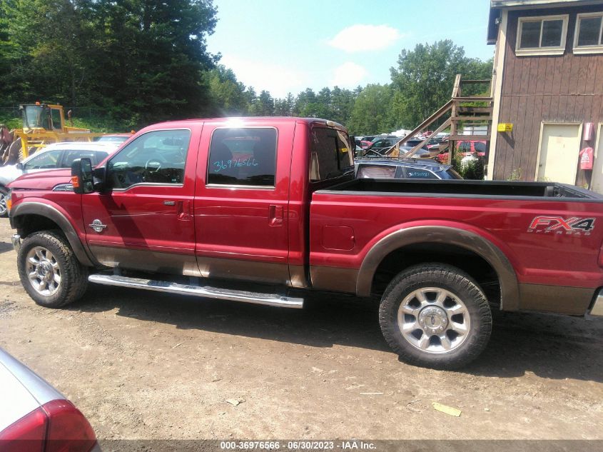 2015 FORD SUPER DUTY F-250 SRW LARIAT/PLATINUM - 1FT7W2BT5FED52650
