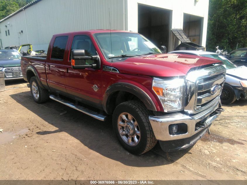 2015 FORD SUPER DUTY F-250 SRW LARIAT/PLATINUM - 1FT7W2BT5FED52650