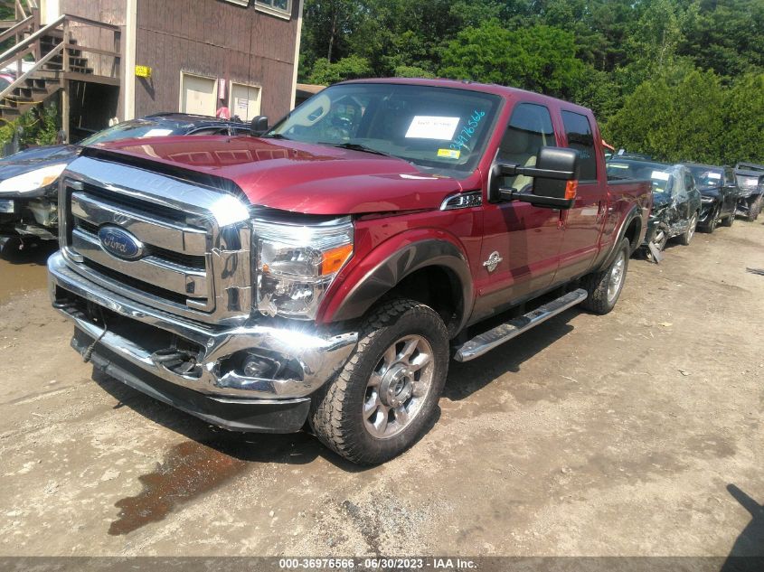 2015 FORD SUPER DUTY F-250 SRW LARIAT/PLATINUM - 1FT7W2BT5FED52650