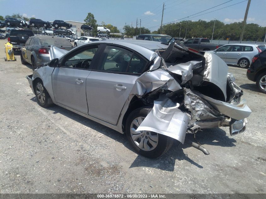 2013 CHEVROLET CRUZE LS - 1G1PA5SH8D7254962