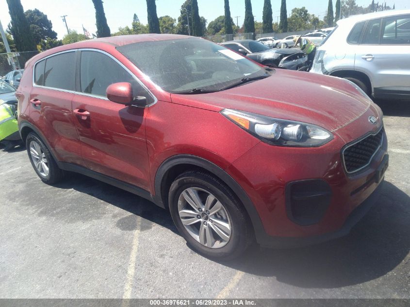 2018 KIA SPORTAGE LX - KNDPM3AC3J7328924