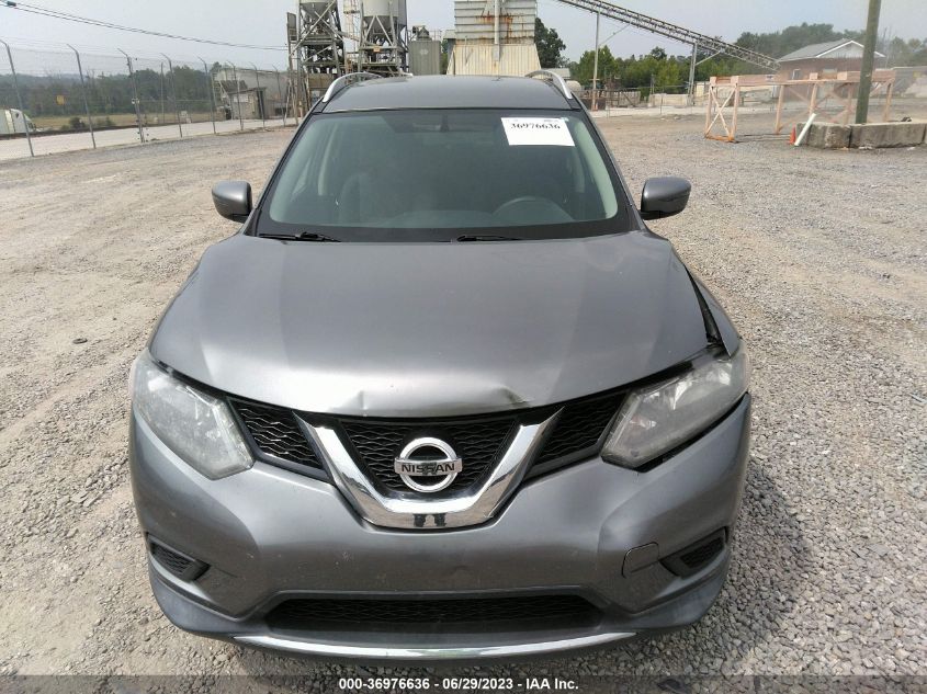 2016 NISSAN ROGUE SV - KNMAT2MT7GP607672