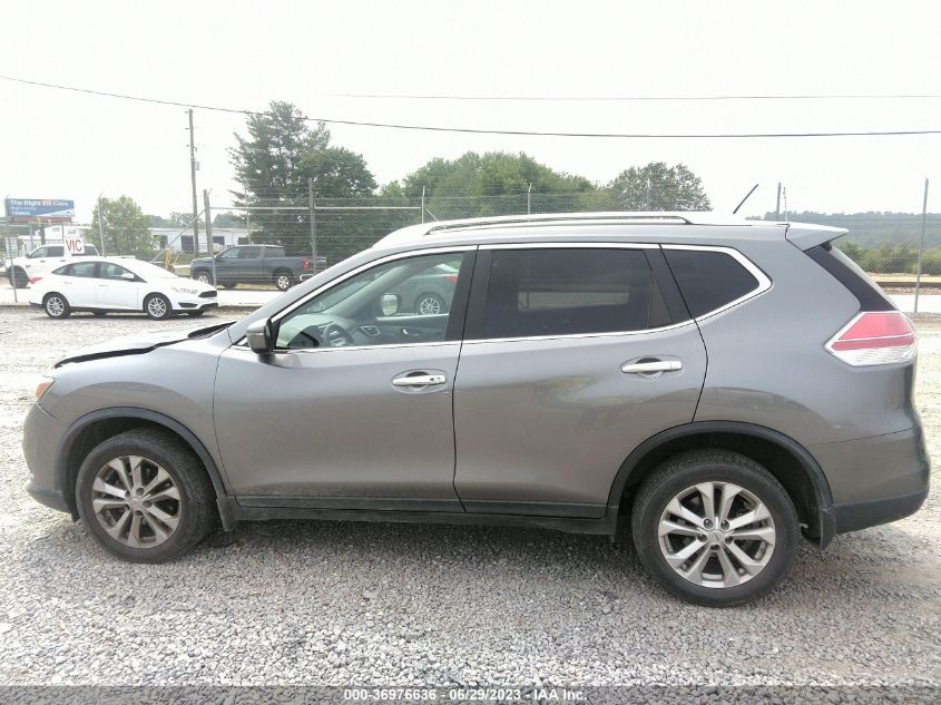2016 NISSAN ROGUE SV - KNMAT2MT7GP607672