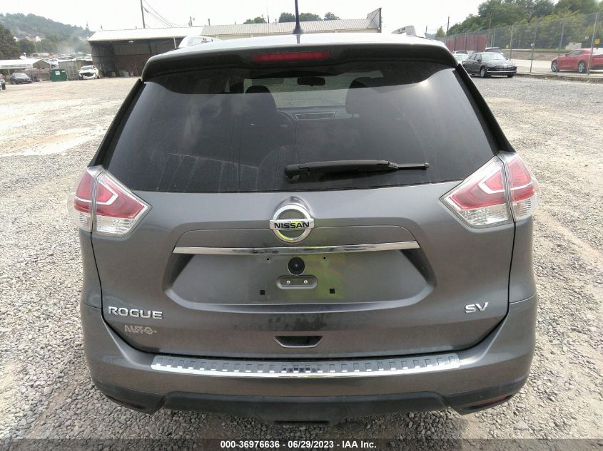 2016 NISSAN ROGUE SV - KNMAT2MT7GP607672