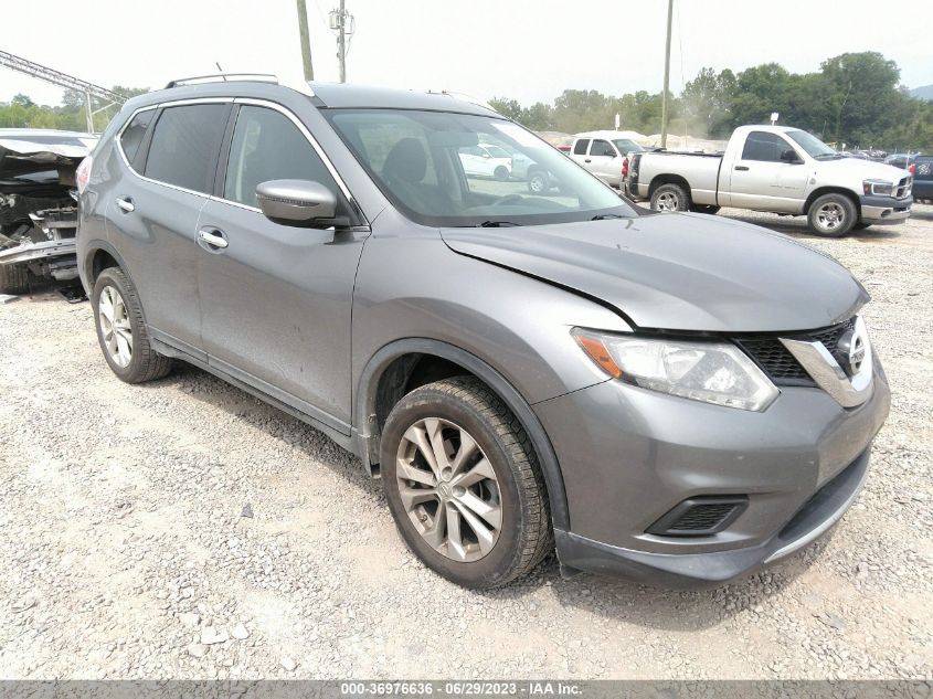 2016 NISSAN ROGUE SV - KNMAT2MT7GP607672