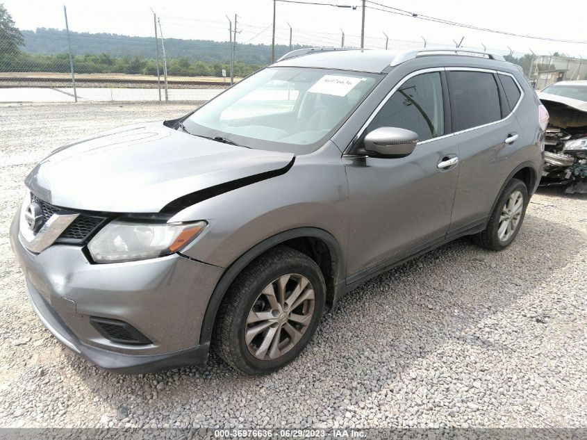 2016 NISSAN ROGUE SV - KNMAT2MT7GP607672