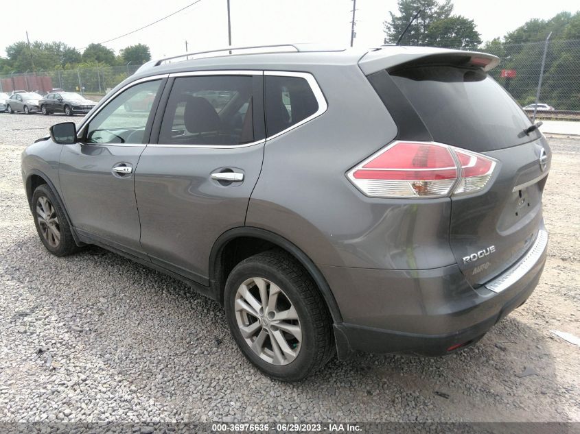 2016 NISSAN ROGUE SV - KNMAT2MT7GP607672