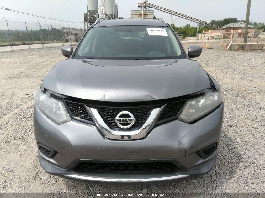 2016 NISSAN ROGUE SV - KNMAT2MT7GP607672