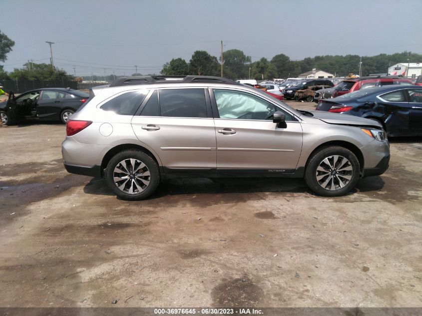 2016 SUBARU OUTBACK 2.5I LIMITED - 4S4BSALCXG3291058