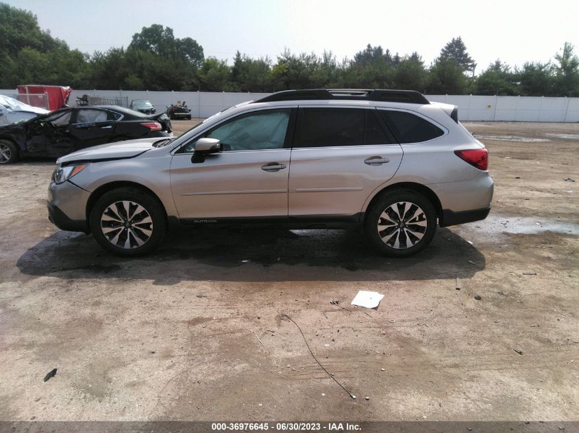 2016 SUBARU OUTBACK 2.5I LIMITED - 4S4BSALCXG3291058