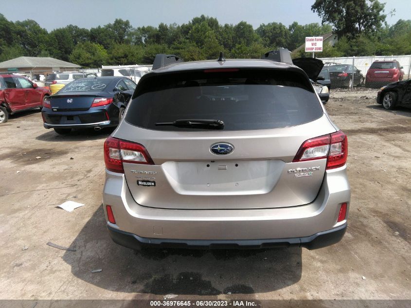 2016 SUBARU OUTBACK 2.5I LIMITED - 4S4BSALCXG3291058