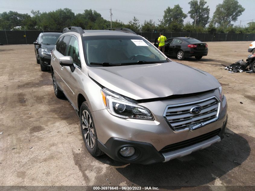 2016 SUBARU OUTBACK 2.5I LIMITED - 4S4BSALCXG3291058
