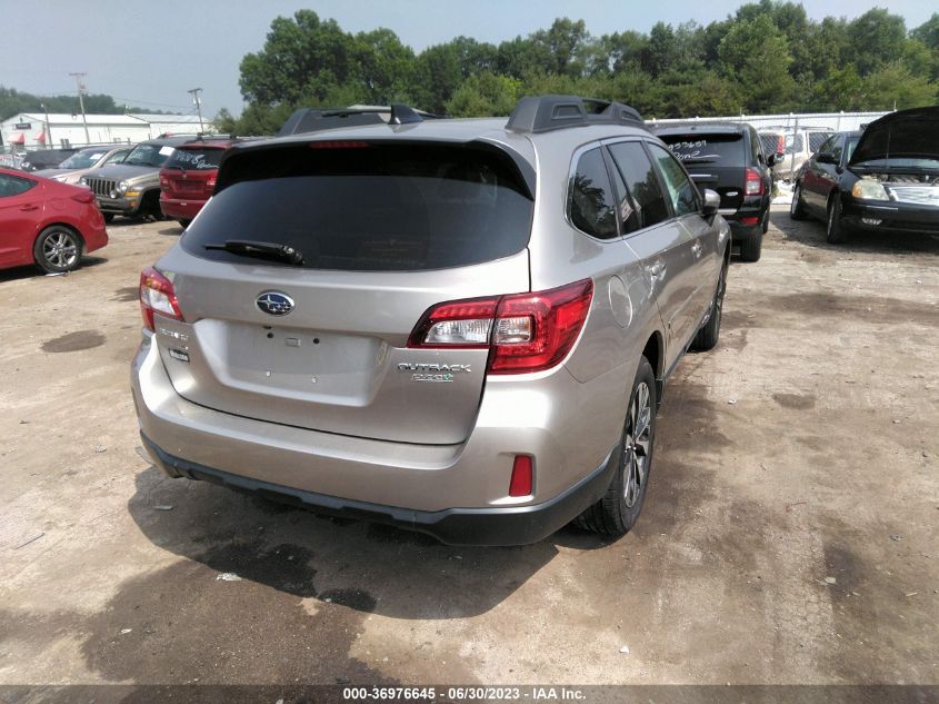 2016 SUBARU OUTBACK 2.5I LIMITED - 4S4BSALCXG3291058