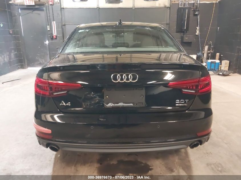 2017 AUDI A4 PREMIUM PLUS - WAUENAF44HN009710
