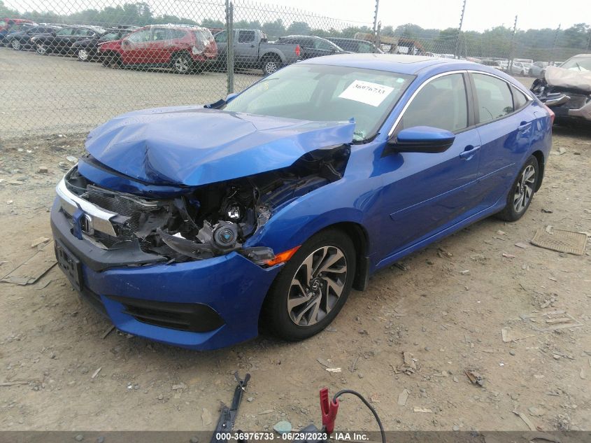 2017 HONDA CIVIC SEDAN EX - 2HGFC2F7XHH506445