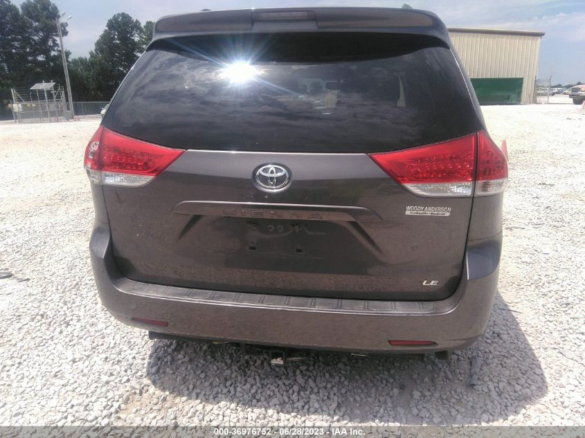 2014 TOYOTA SIENNA LE - 5TDKK3DC4ES429848